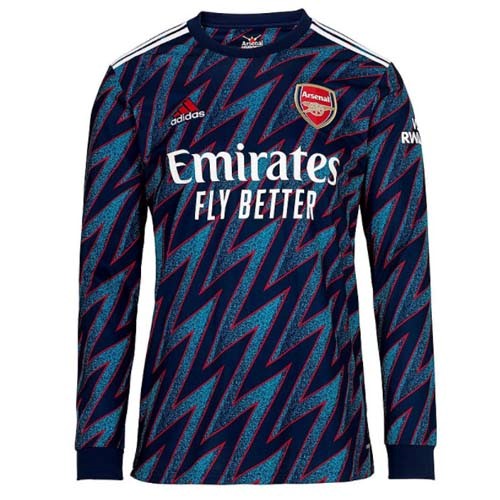 Tailandia Camiseta Arsenal 3ª ML 2021-2022